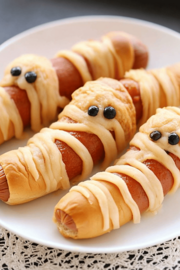 Mummy hot dogs