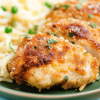 Parmesan crusted chicken