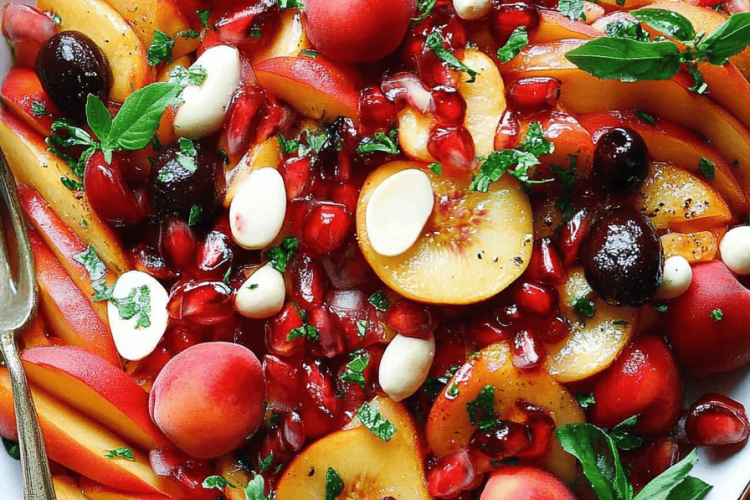 Peach Salad Recipe
