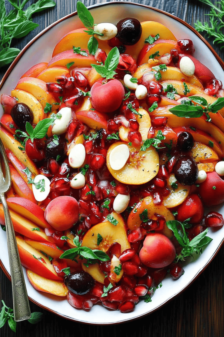 Peach Salad Recipe