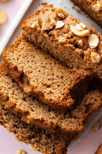 Peanut Butter Apple Bread