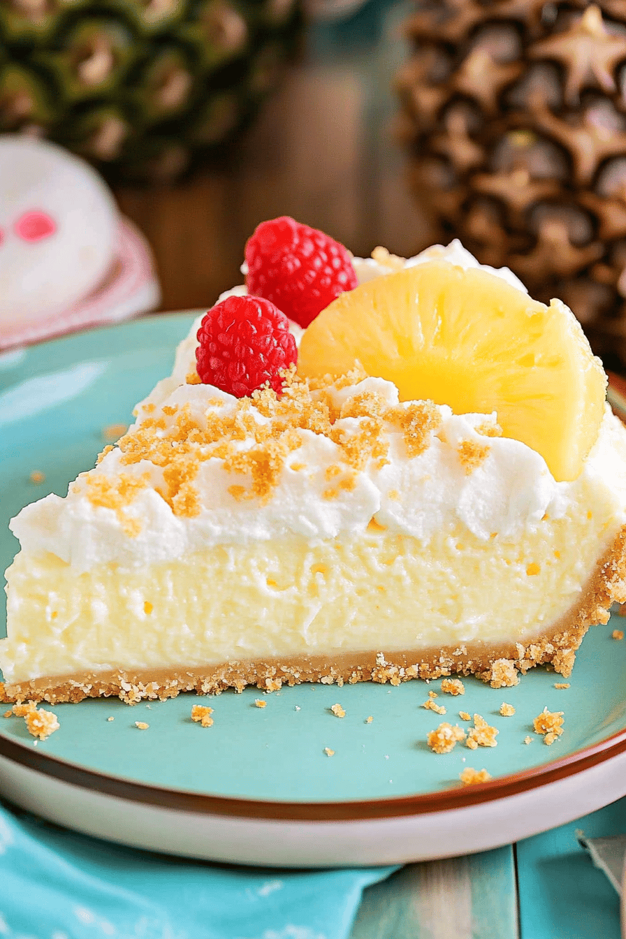 Pina Colada Pie ingredients organized and measured on kitchen counter