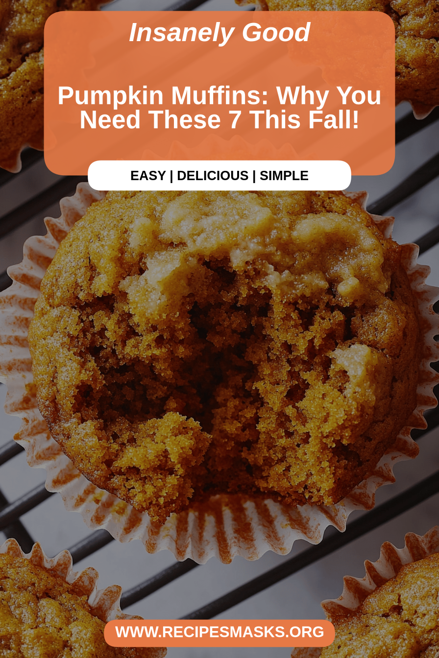 Pumpkin Muffins final dish beautifully presented and ready to serve