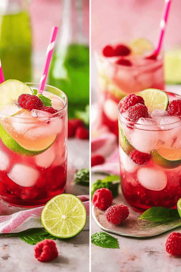 Raspberry Lime Rickey