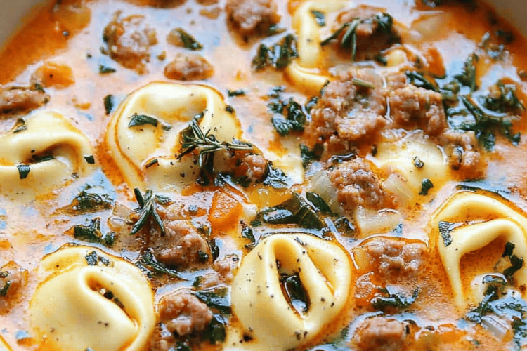 Sausage Tortellini Soup
