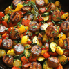 Sausage and Veggies Skillet
