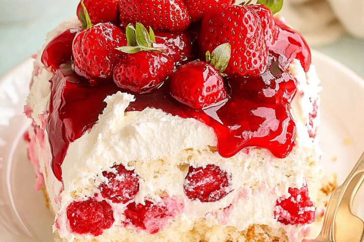 Strawberry cake