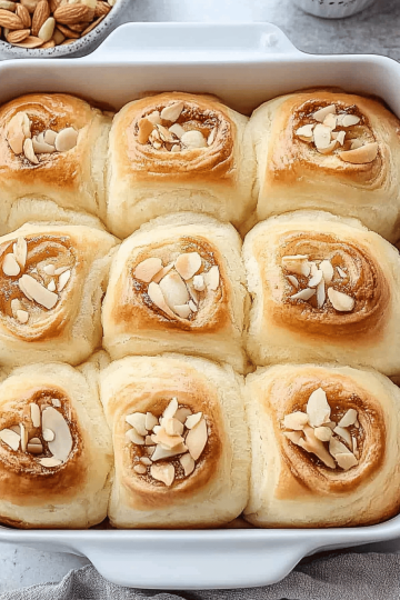 almond croissant cinnamon rolls