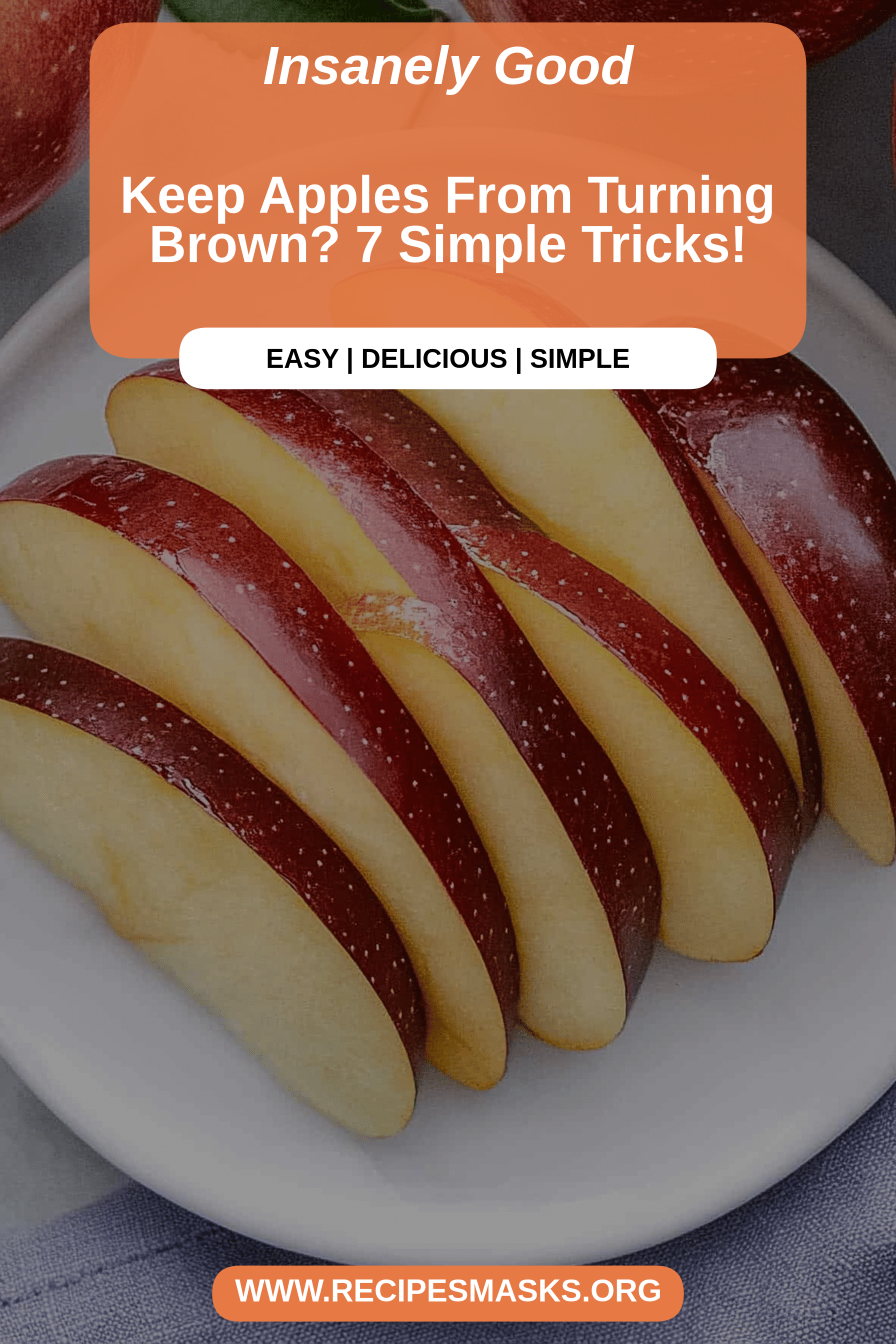 Perfectly prepared apple slices ready for baking, showing no signs of browning