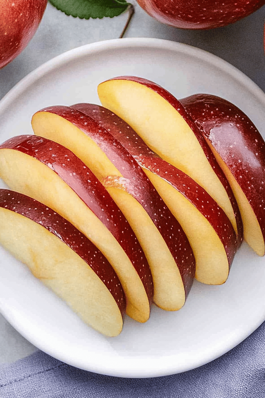 Ingredients for apple browning prevention laid out on a clean kitchen counter