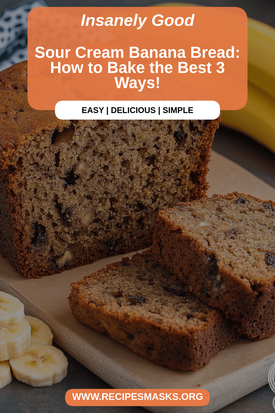 banana bread final dish beautifully presented and ready to serve
