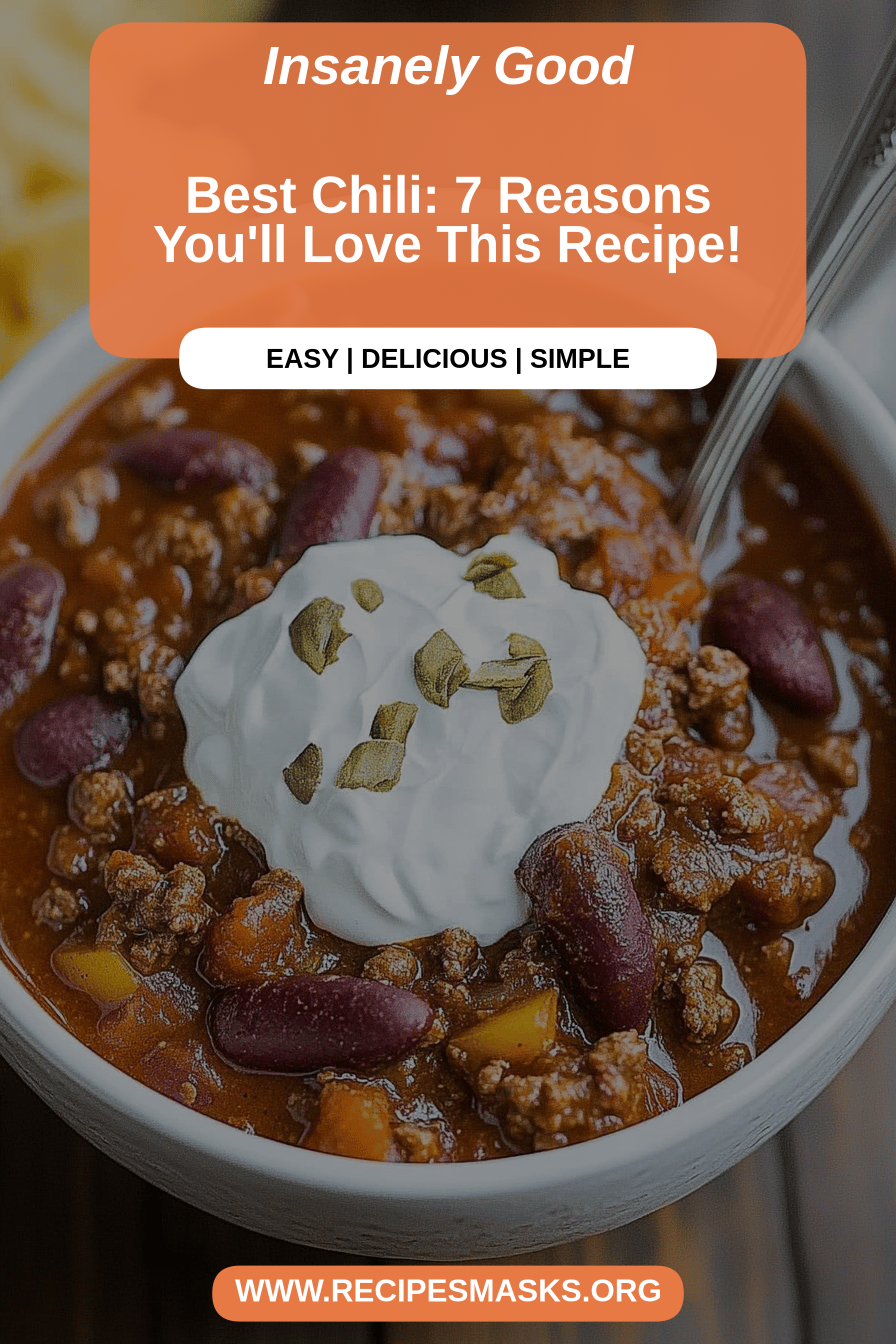 best chili final dish beautifully presented and ready to serve