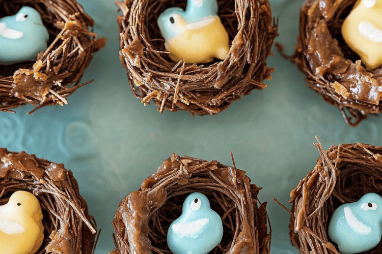 bird nest cookies