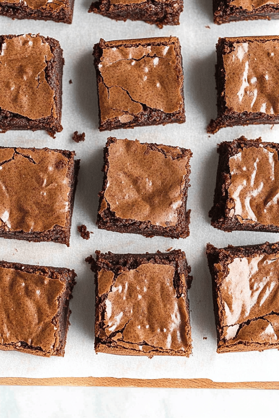 blender brownies slice on plate showing perfect texture and swirl pattern