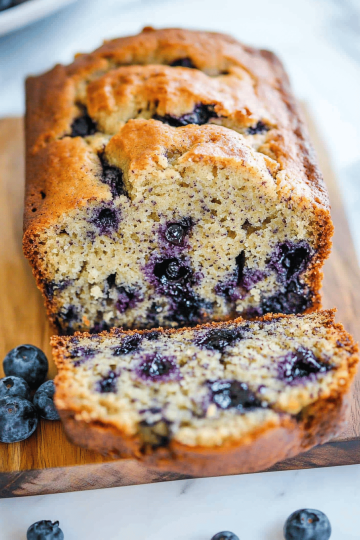 blueberry banana bread