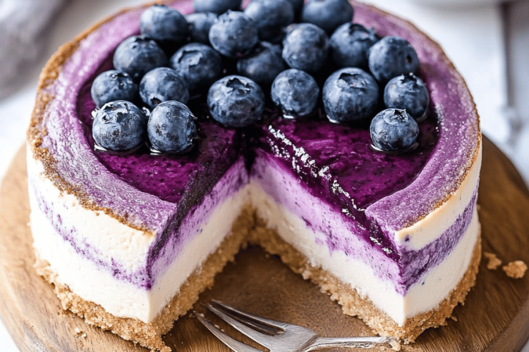 blueberry cheesecake