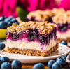 blueberry cheesecake bars
