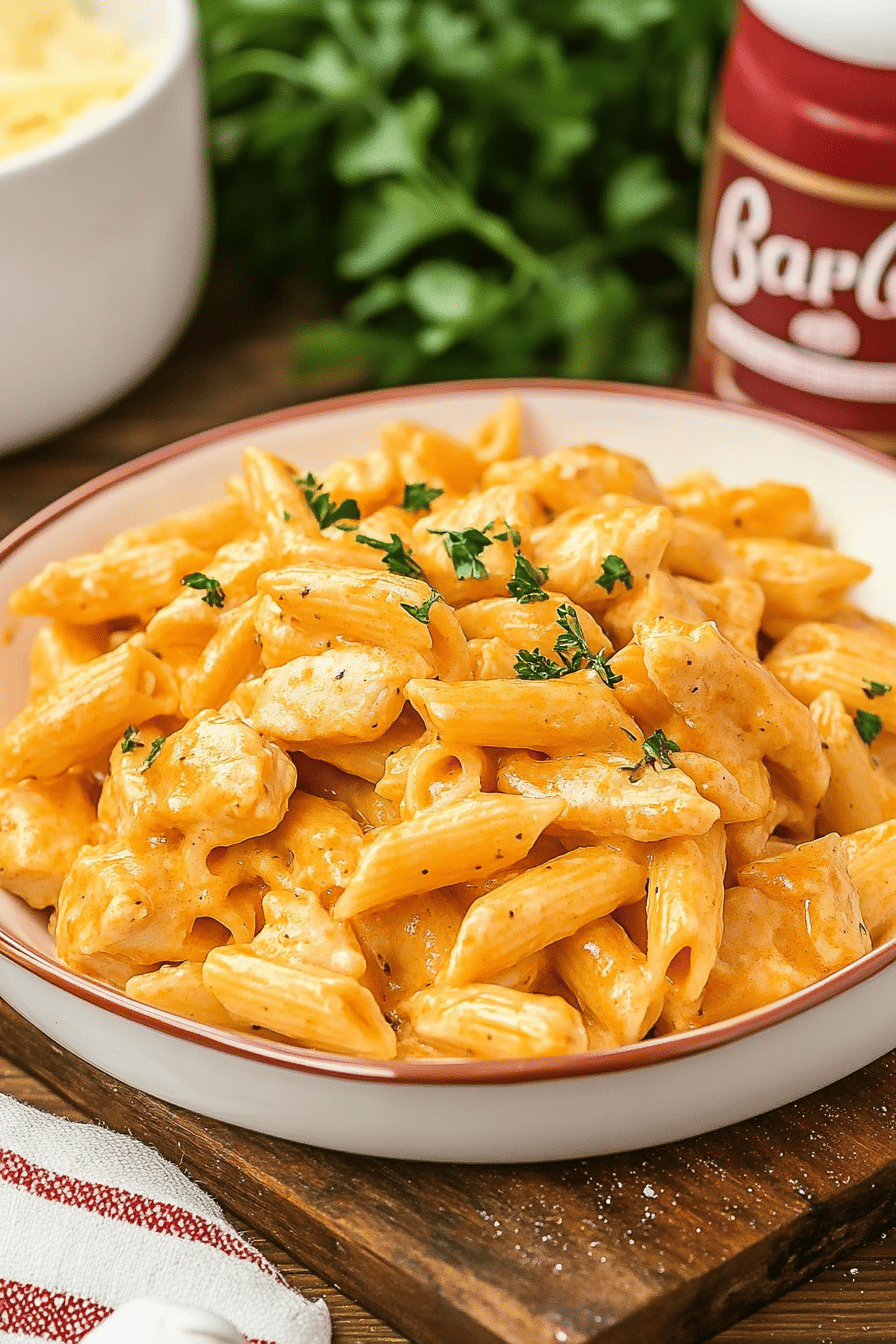 buffalo chicken alfredo slice on plate showing perfect texture and swirl pattern