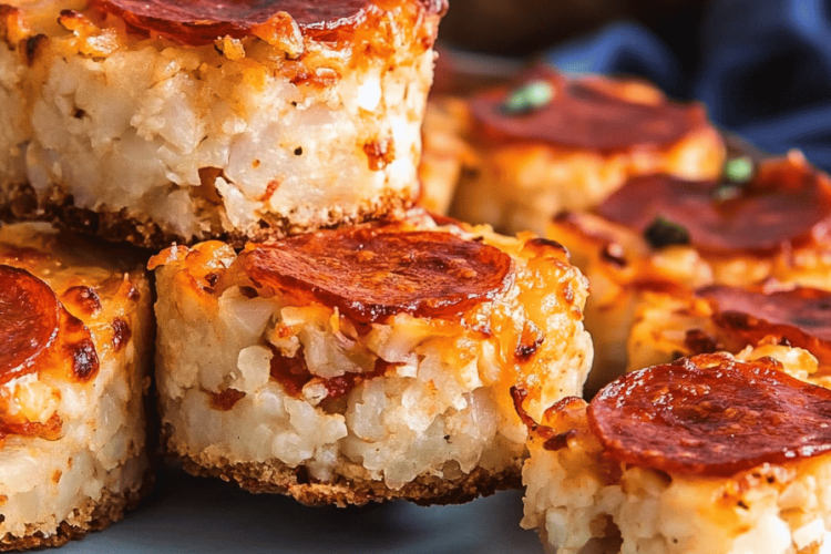 cauliflower pizza bites