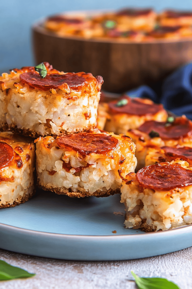 cauliflower pizza bites