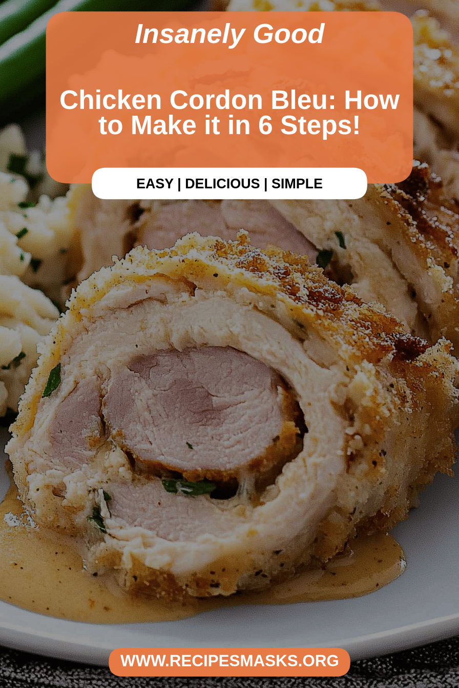 chicken cordon bleu final dish beautifully presented and ready to serve