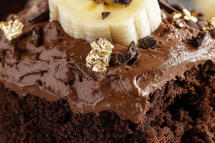 chocolate banana cake
