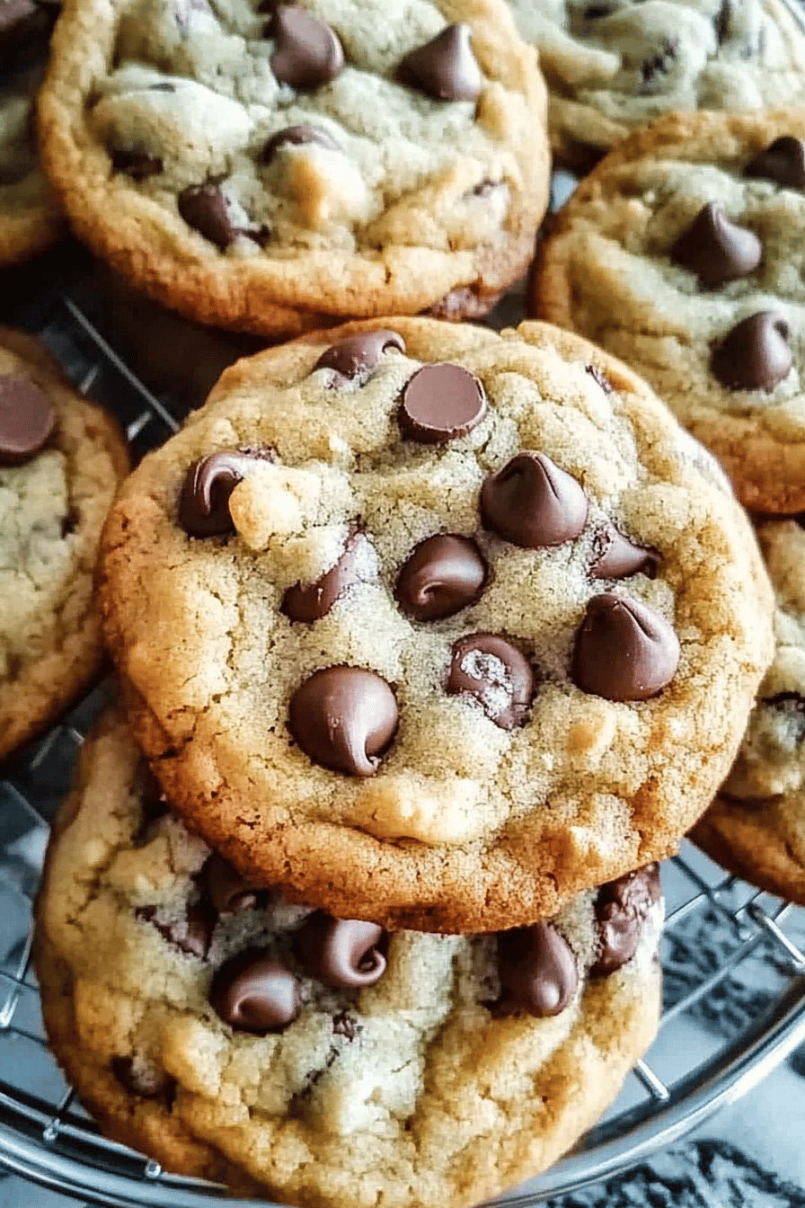chocolate chip cookies ingredients organized and measured on kitchen counter
