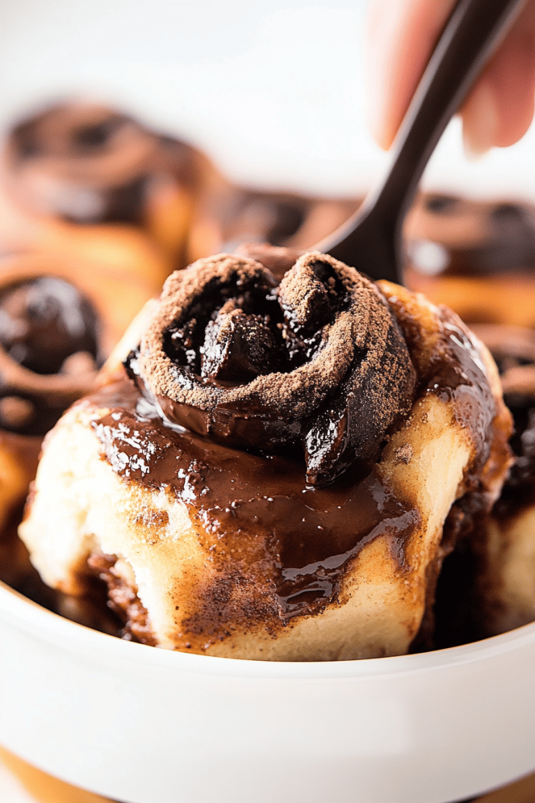 chocolate cinnamon rolls