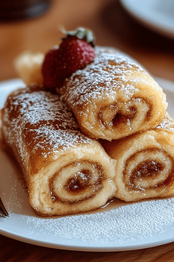 cinnamon roll french toast