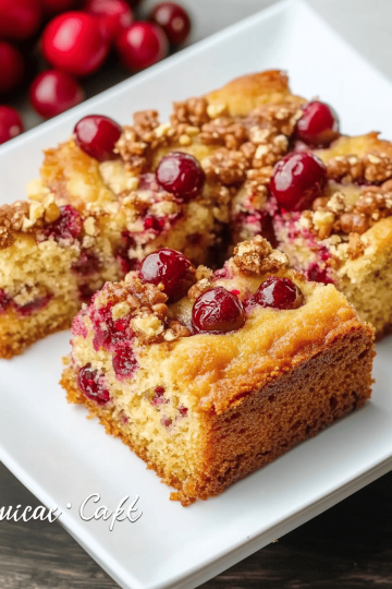 cranberry coffee cake