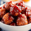 cranberry orange meatballs