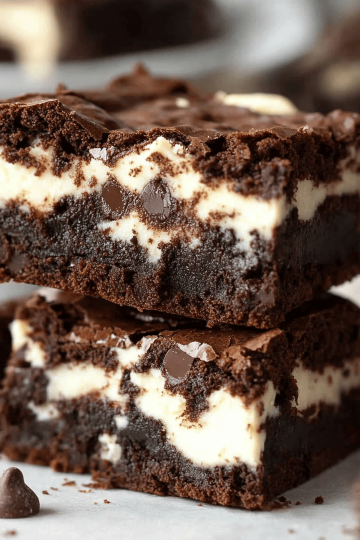 cream cheese brownies