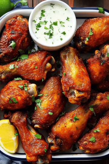 crispy baked chicken wings