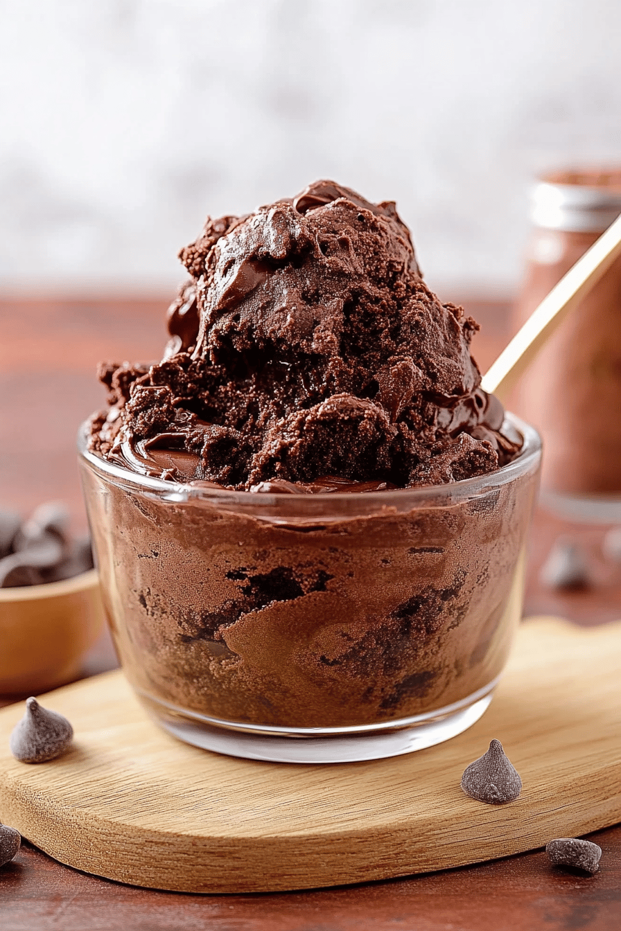 edible brownie batter ingredients organized and measured on kitchen counter