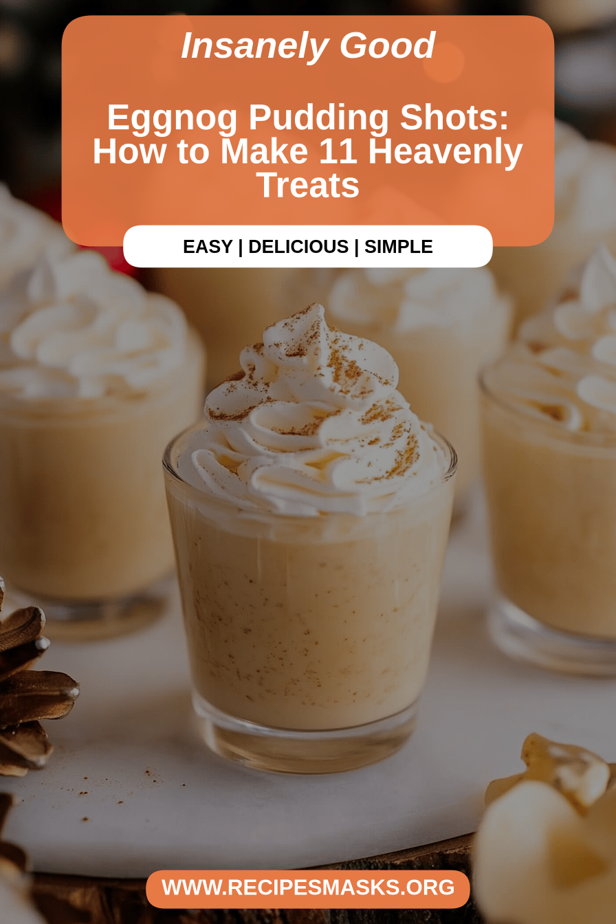 eggnog pudding shots final dish beautifully presented and ready to serve