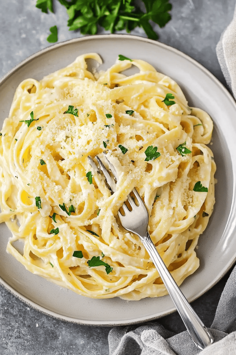 fettuccine alfredo