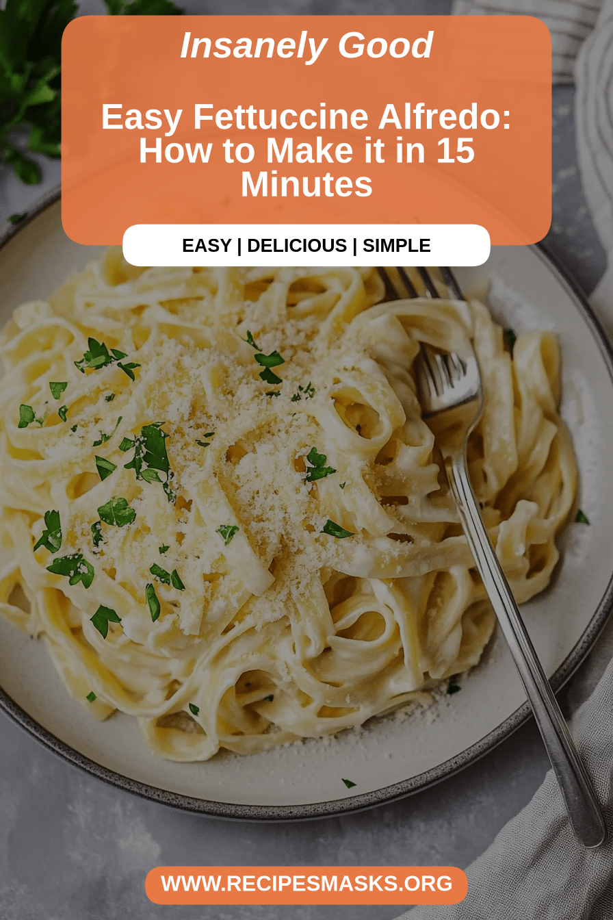fettuccine alfredo final dish beautifully presented and ready to serve
