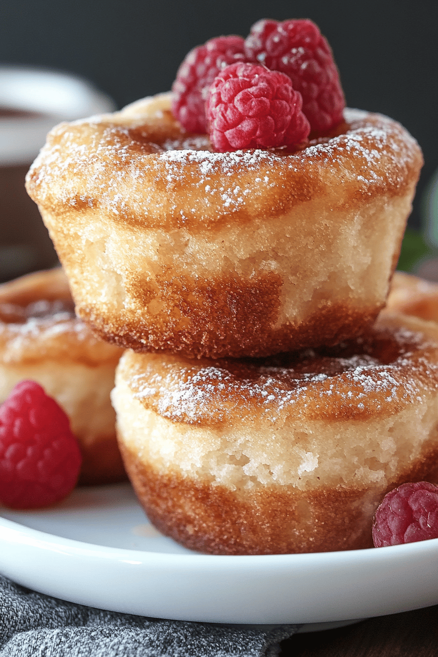 french toast muffins ingredients organized and measured on kitchen counter