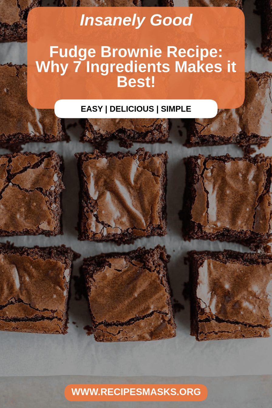 fudge brownie recipe final dish beautifully presented and ready to serve