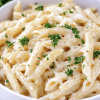 garlic penne pasta