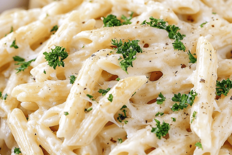 garlic penne pasta