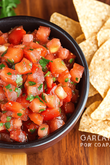 homemade salsa