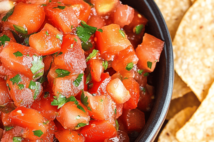 homemade salsa