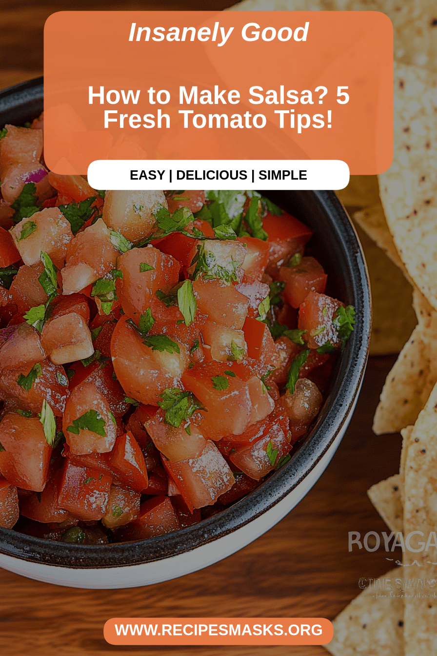 homemade salsa final dish beautifully presented and ready to serve