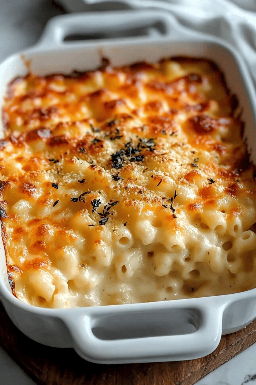 mac and cheese ingredients organized and measured on kitchen counter