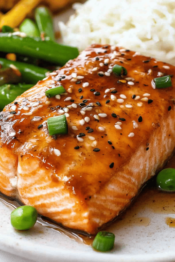 miso glazed salmon