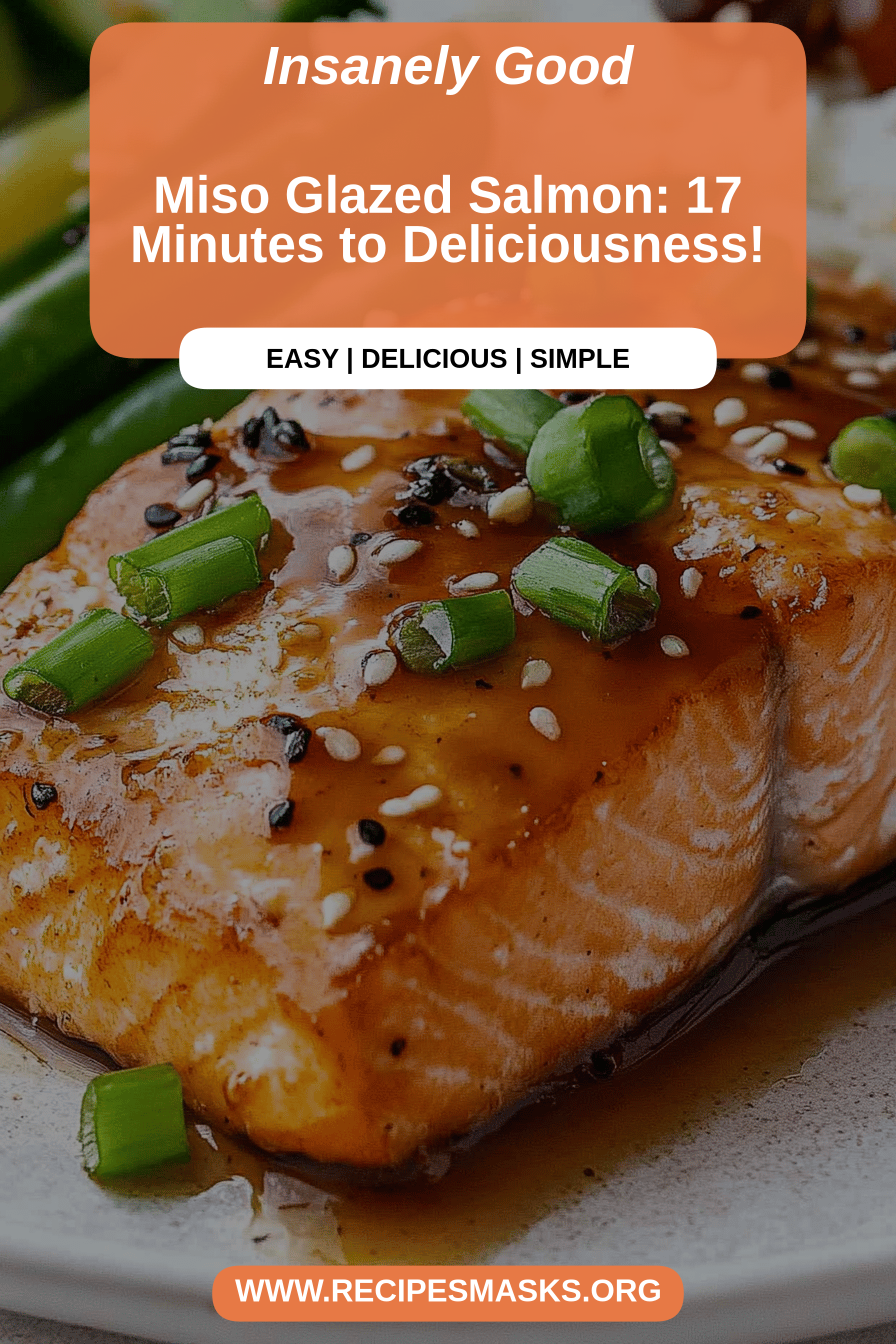 Miso glazed salmon final dish beautifully presented and ready to serve