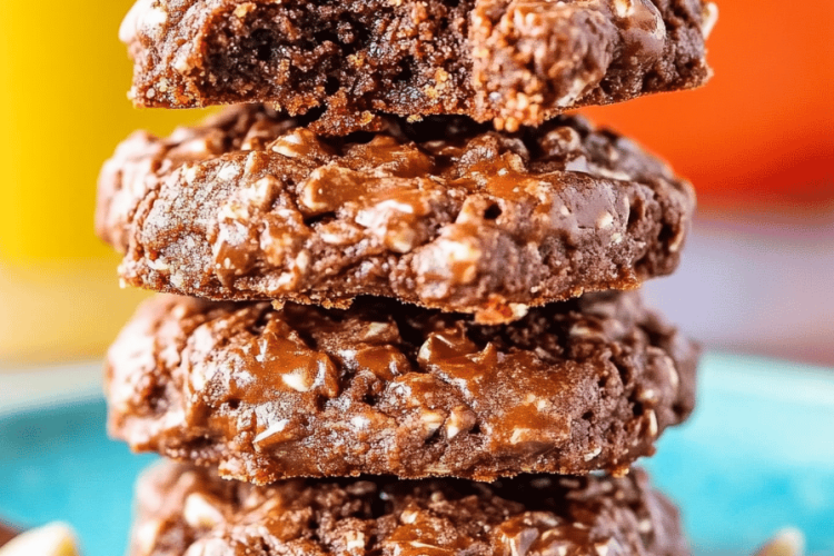 nutella no bake cookies