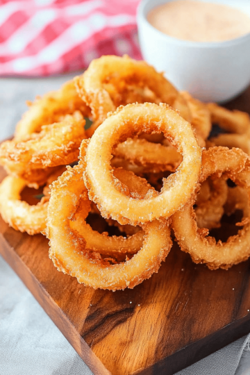 onion rings recipe