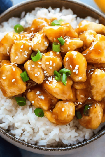 orange chicken